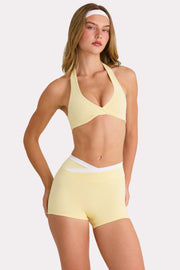 Oh Polly Bo+Tee Brassière Lemon Jaune Soft Active