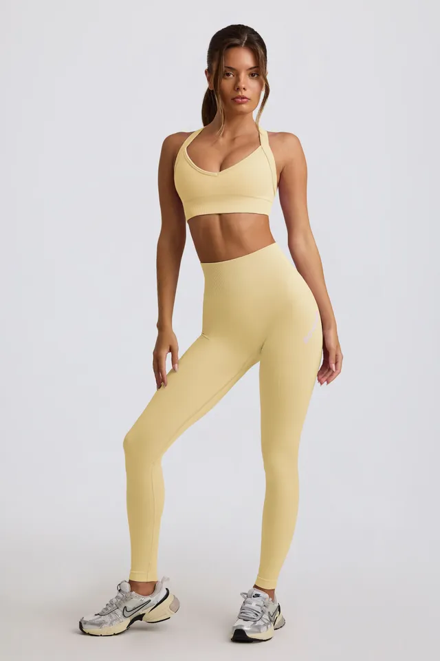 Oh Polly Super Sculpt Legging BT2434 Beurre Taille Haute