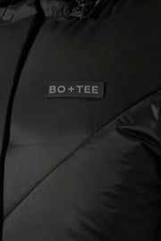 Oh Polly Coats & Jackets Parka Longue Imperméable Noire Capuche