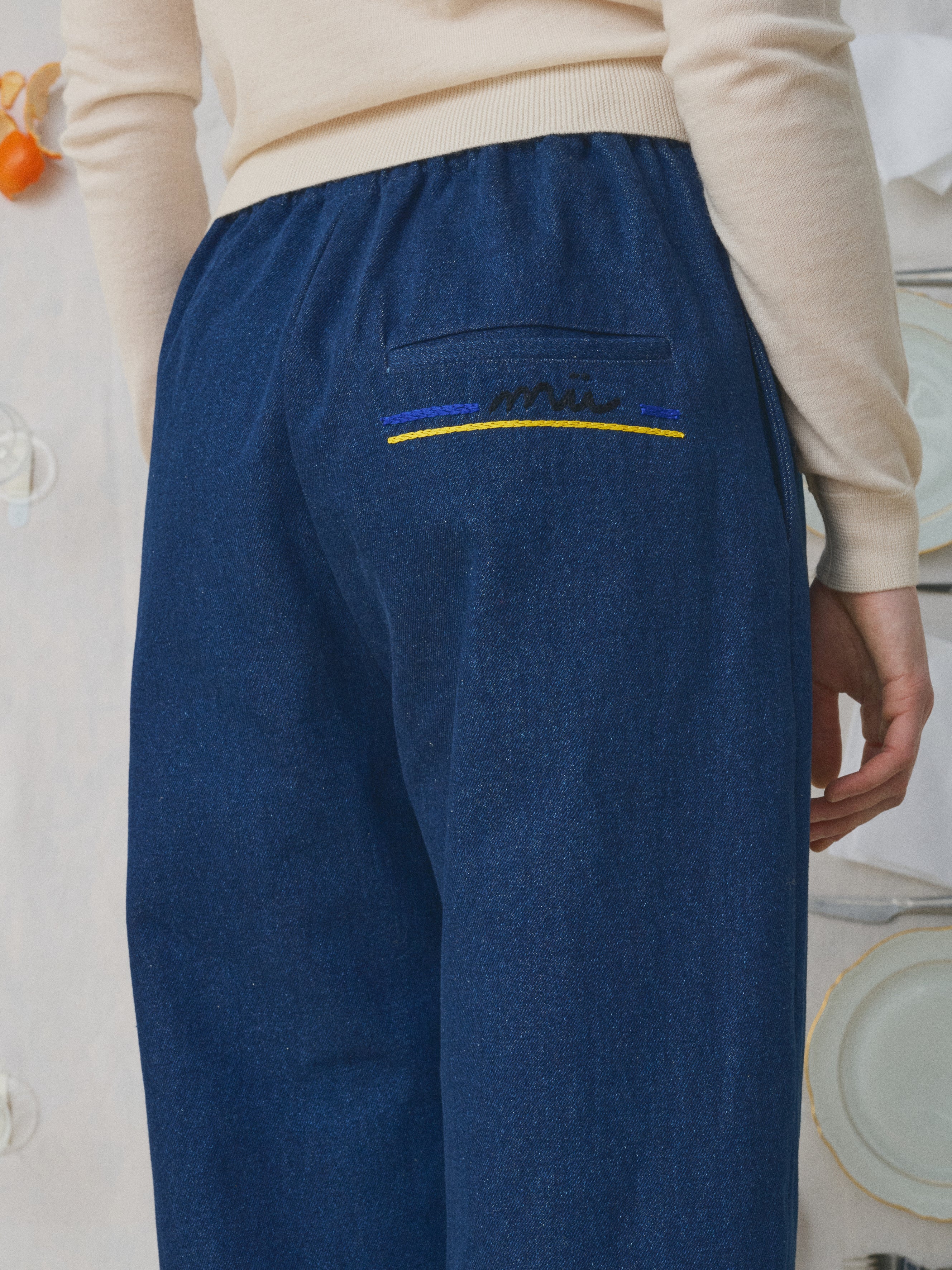 MII À table pantalon Kika Les Unis femme denim
