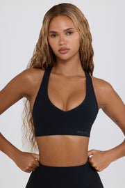 Bo+Tee Soft Active Brassière sport noire maintien léger