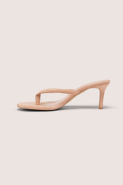 Oh Polly Brielle Sandales à Talon Camel 8 cm