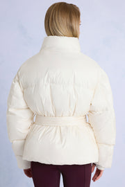 Oh Polly Veste de Ski Ceinturée Oversize Ice Imperméable 18k