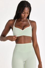 Bo+Tee Soft Active brassière sport pistache maintien léger