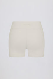Oh Polly Bo+Tee BT0737 mini short sport avoine poches