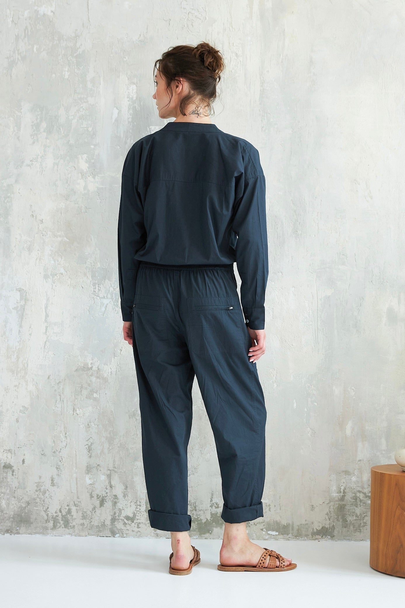 Chicosoleil Anjali combinaison noir coton