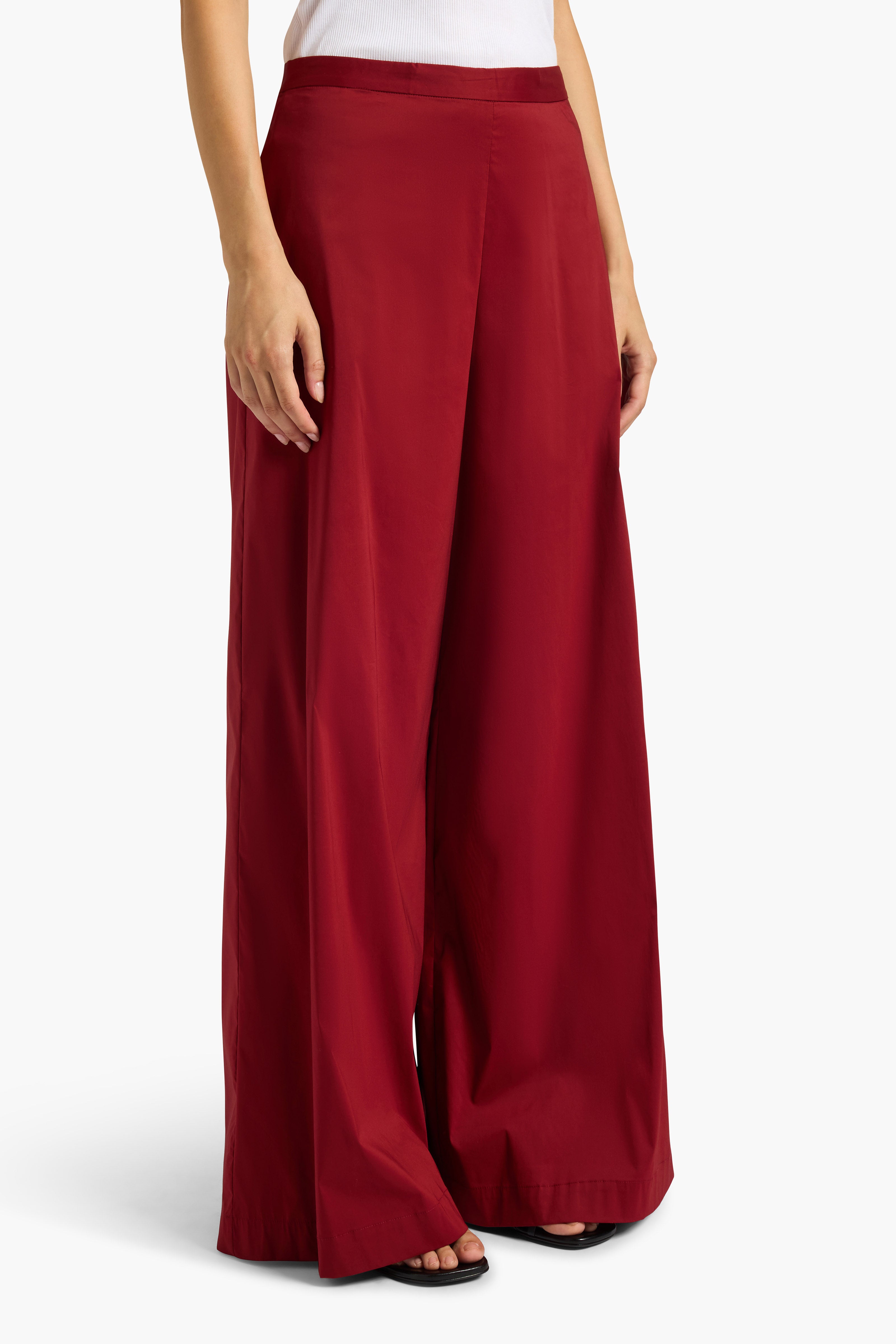 Liviana Conti Ilaria pantalon palazzo stretch taille 38-48