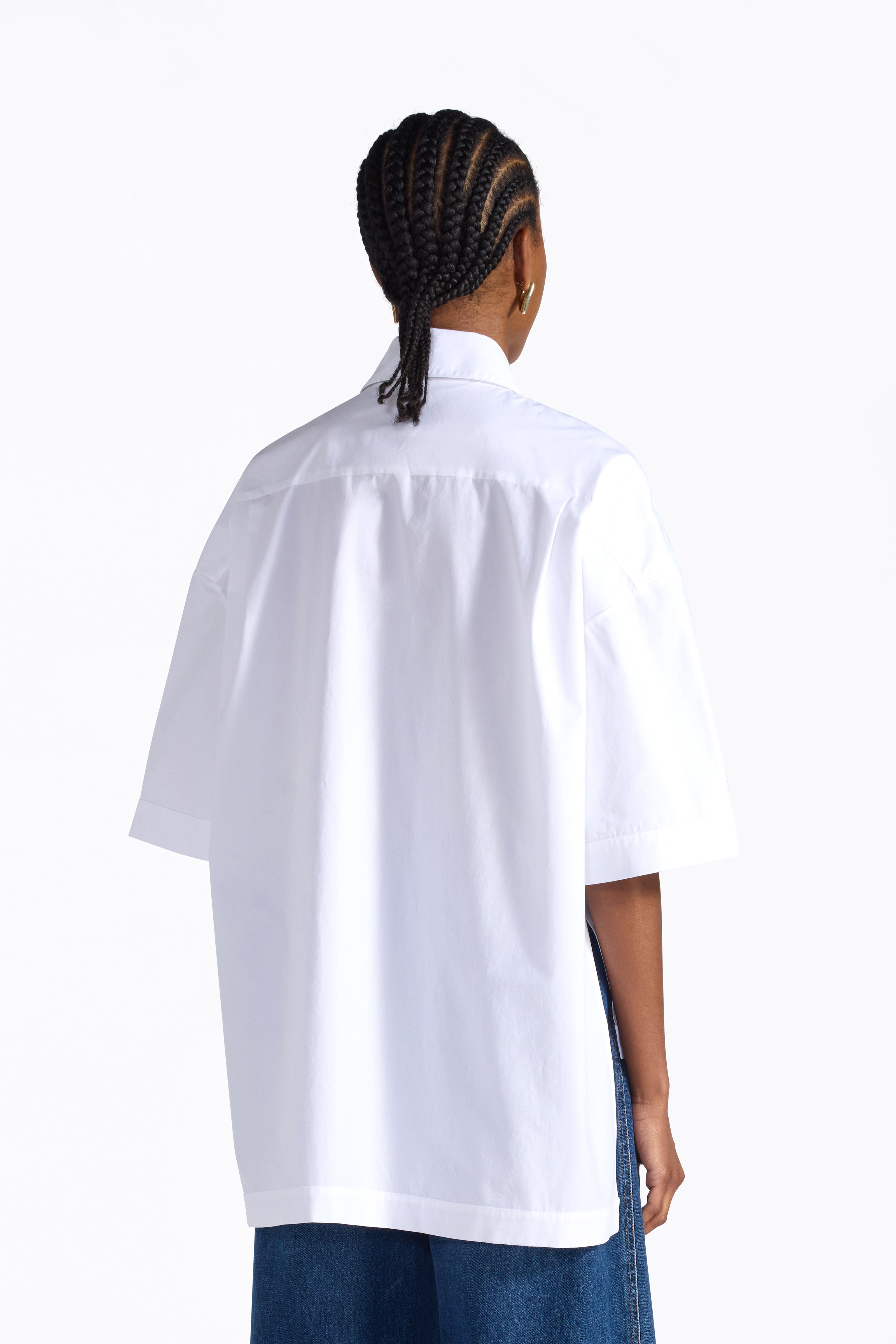 Liviana Conti Millie Blouse Blanche Asymétrique 38-48