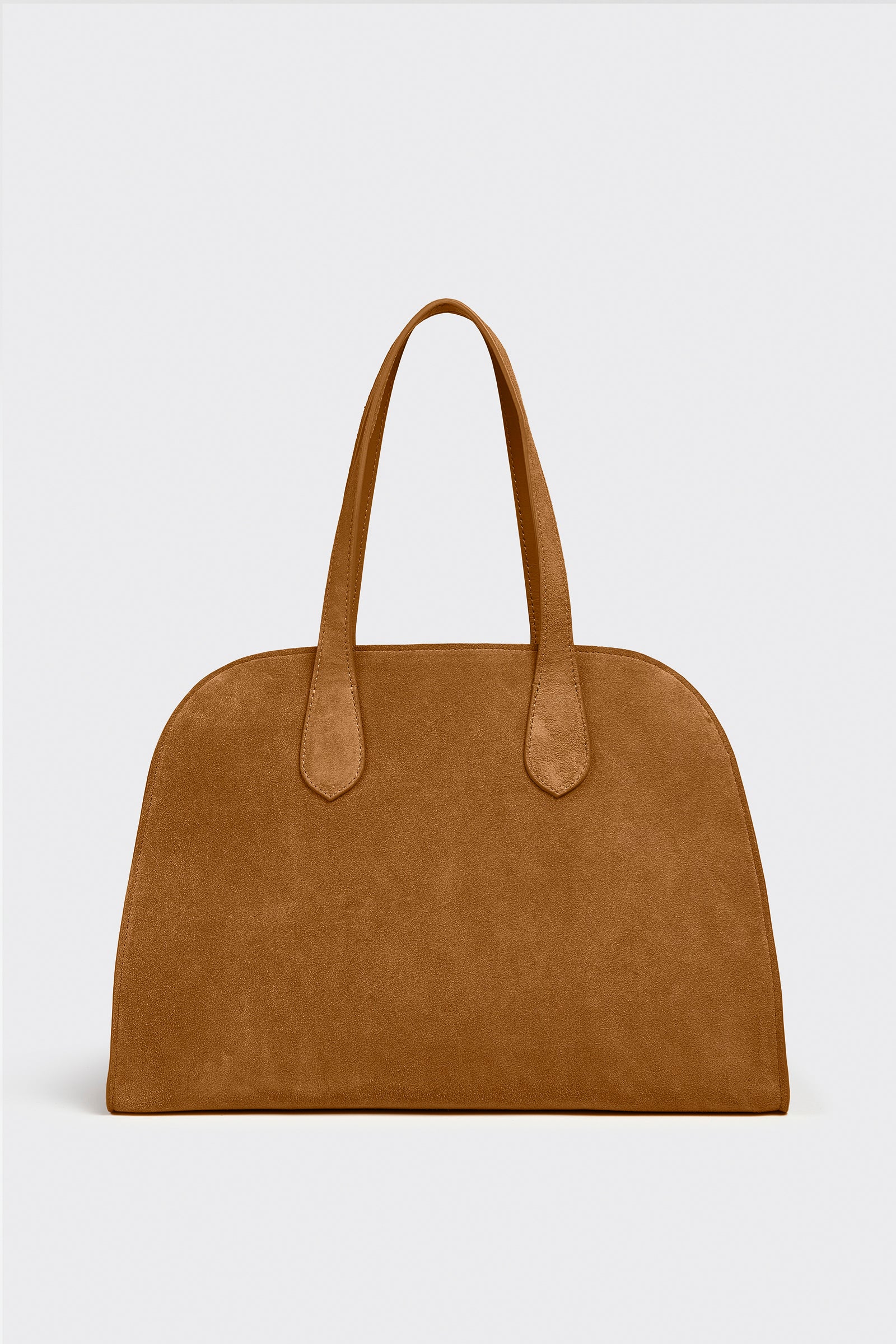 Liviana Conti Madison sac à main cuir suédé marron