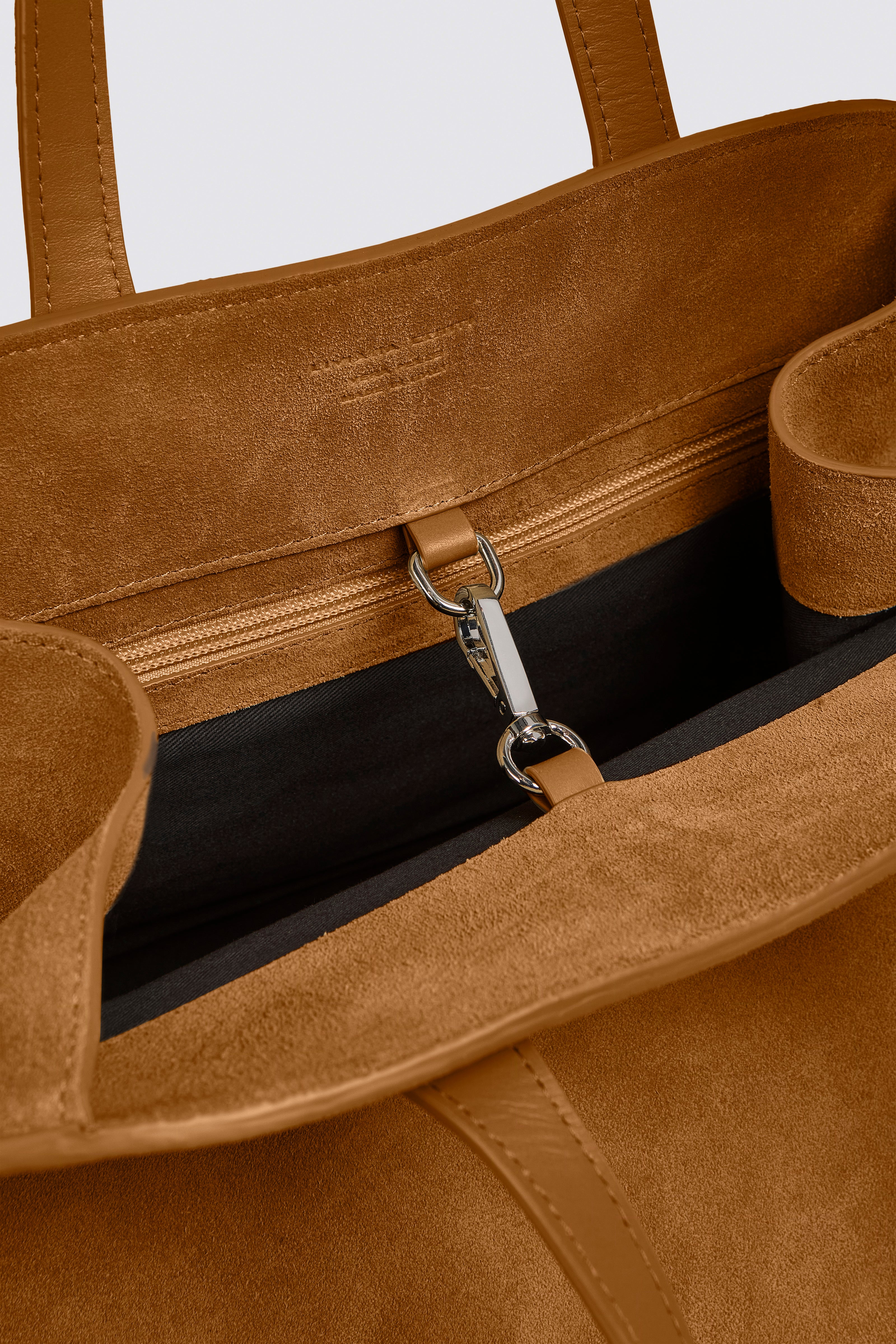 Liviana Conti Madison sac à main cuir suédé marron