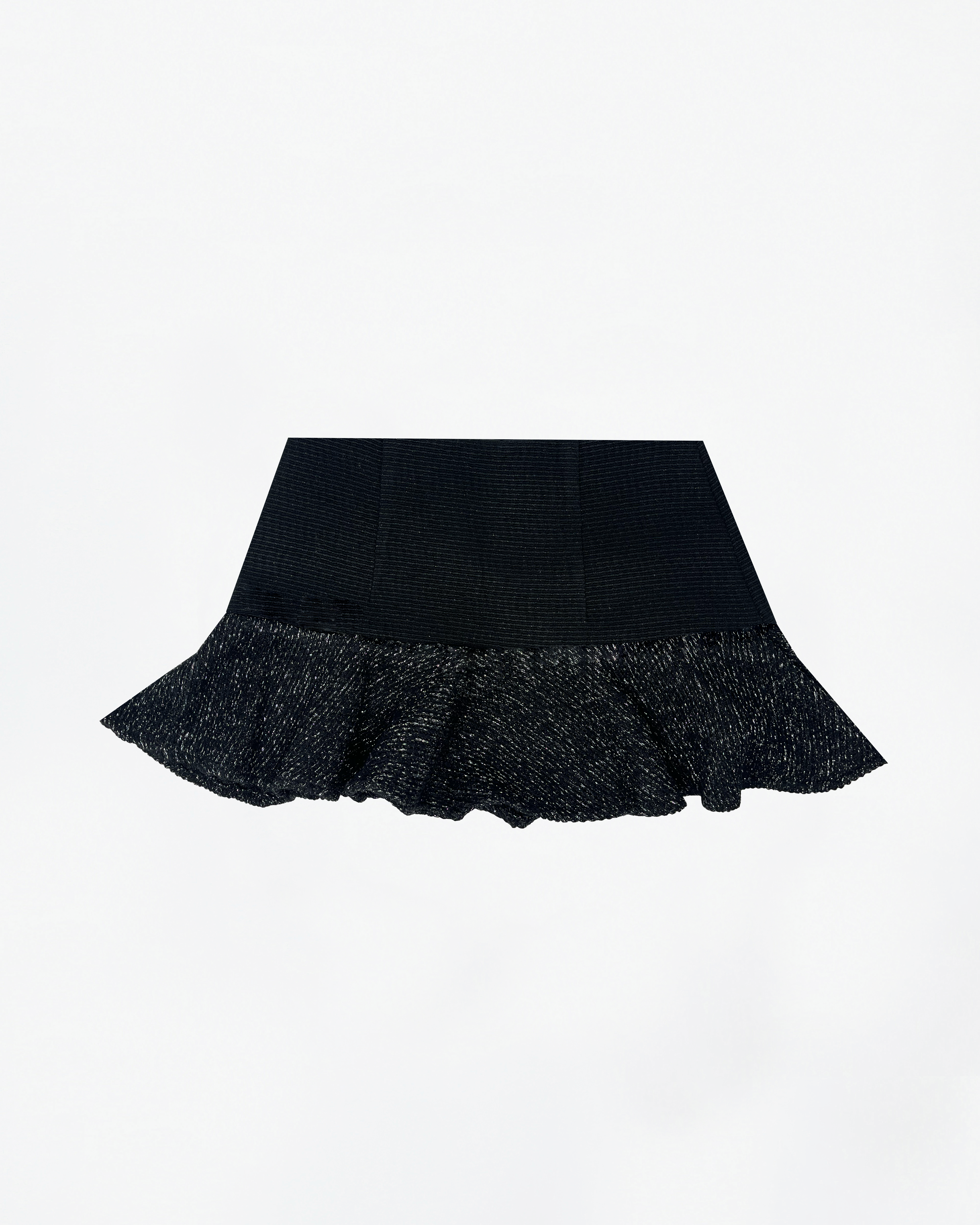 The Ethiquette Matisse Jupe tweed à volants taille XS
