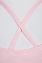 Oh Polly Super Sculpt BT2476 brassière sport rose poudré