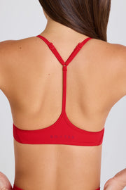 Oh Polly Bo+Tee BT2312B brassière sport fraise maintien léger