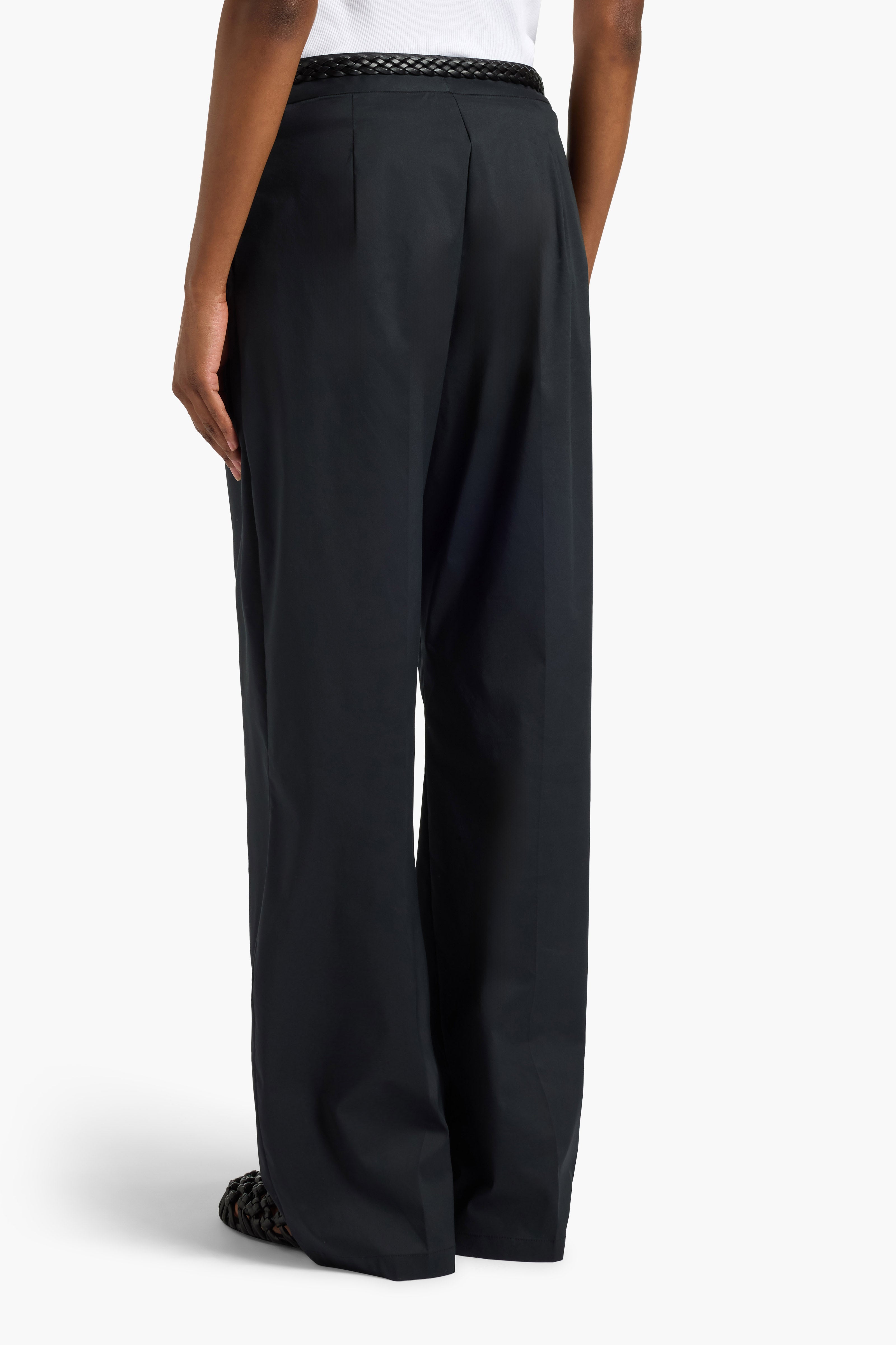 Liviana Conti Kyran pantalon femme noir palazzo