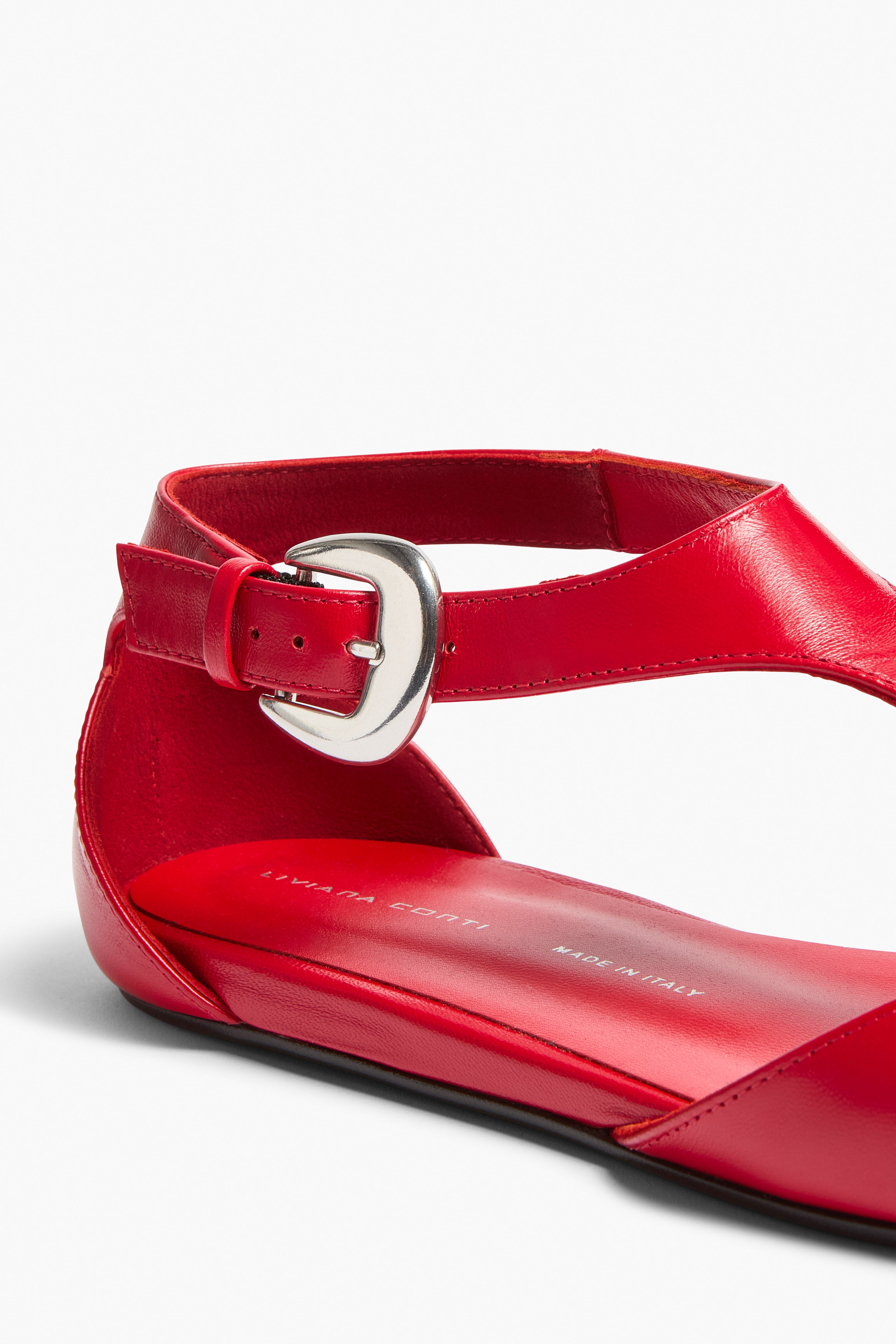 Liviana Conti Eva ballerine corallo cuir 38