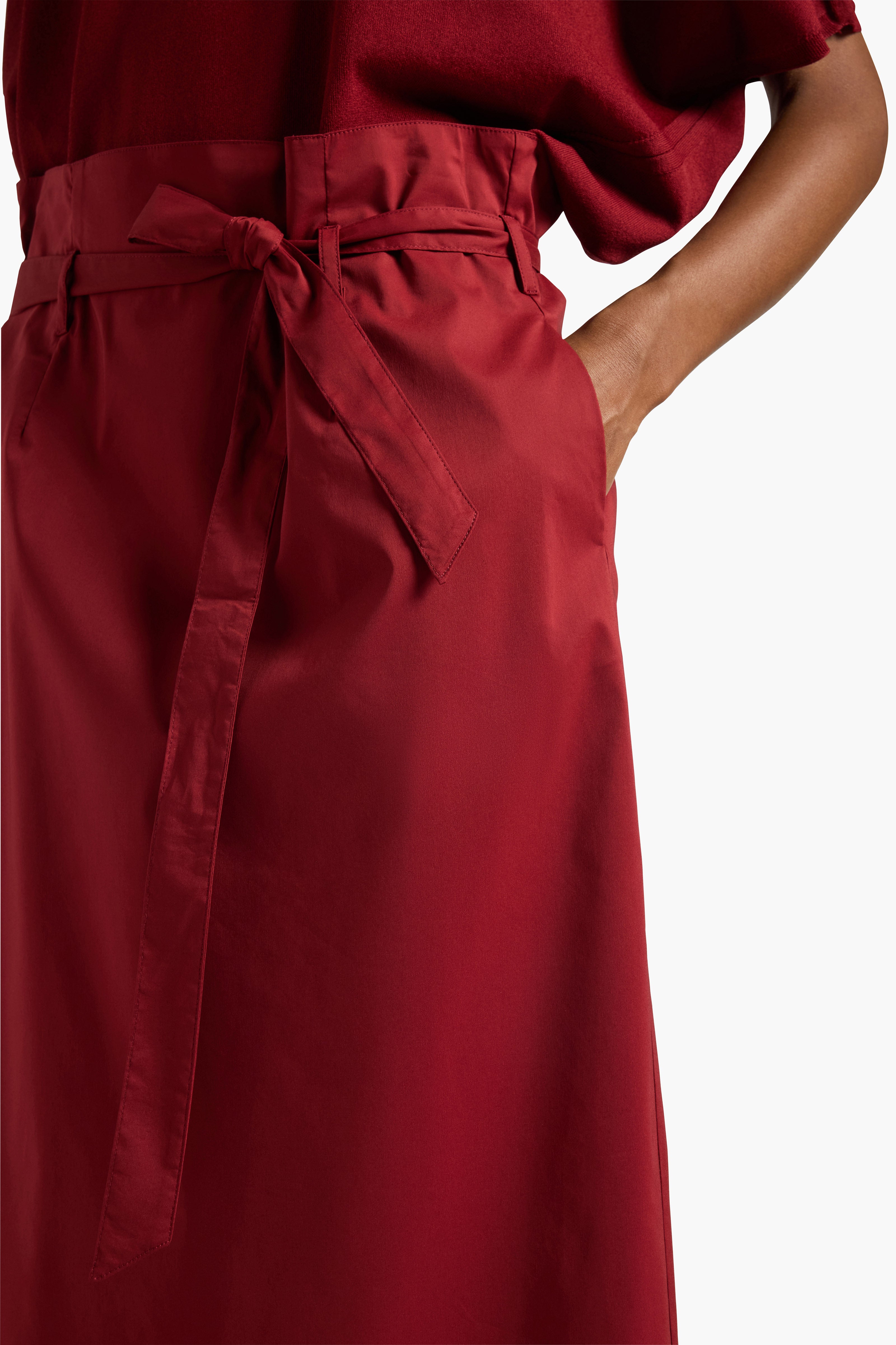 Liviana Conti Damienne jupe midi terracotta