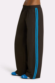 Oh Polly Woven Track Pants pantalon truffe tissé large