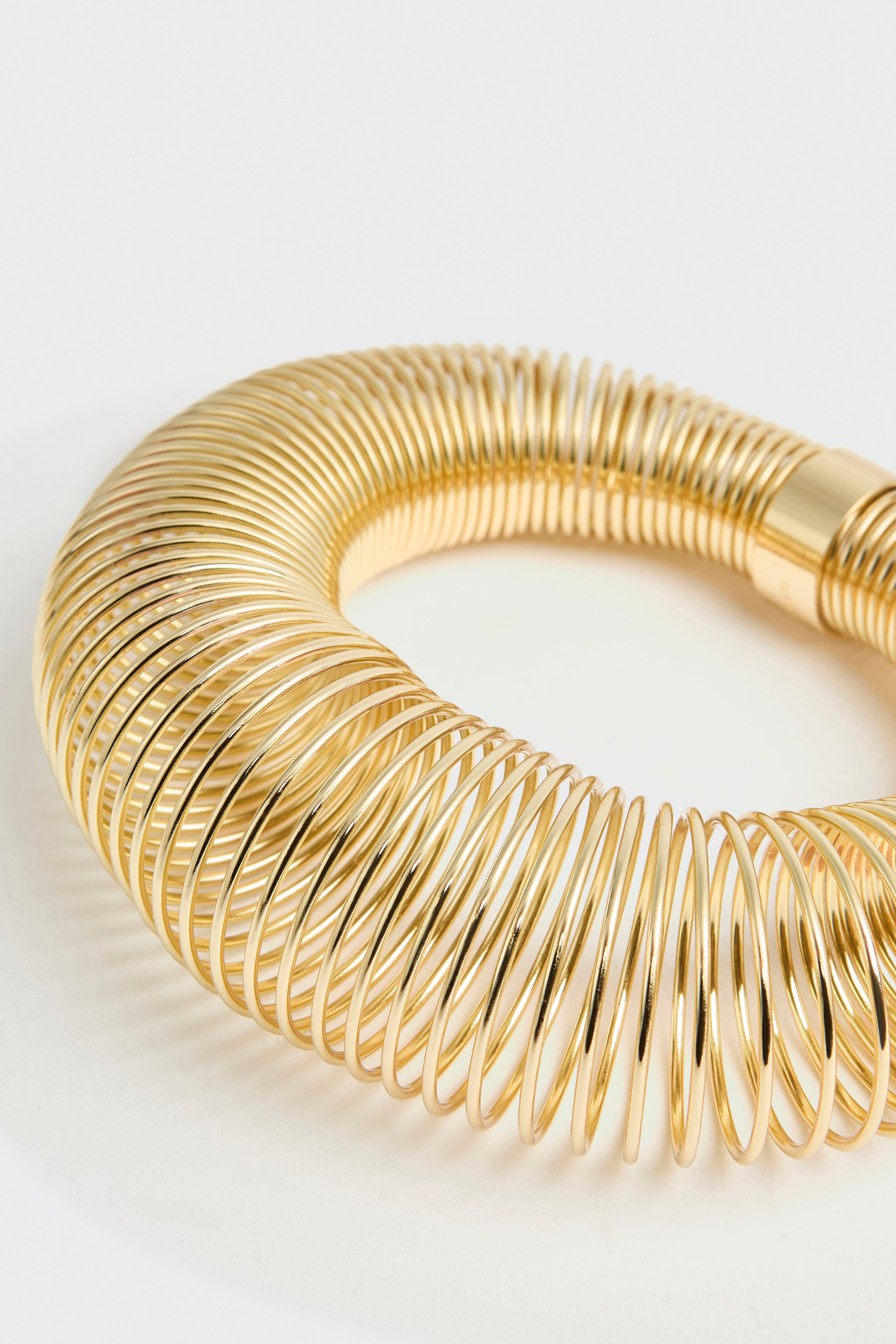Liviana Conti Solene bracelet or effet ressort