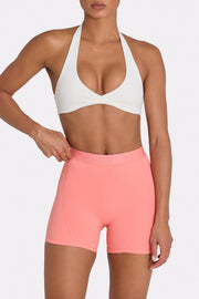 Oh Polly Bo+Tee BT1511 short mini corail stretch