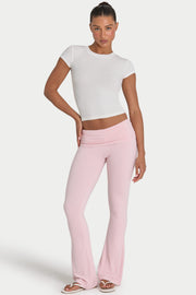 Oh Polly ButterCloud T-Shirt t-shirt Coconut coupe moulante