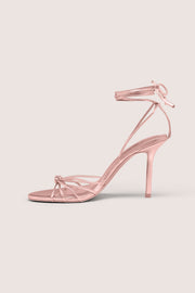 Oh Polly Sora 16043 sandale à talon rose poudré 10 cm