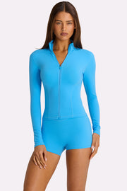 Oh Polly Bo+Tee BT0698 veste sport bleu électrique