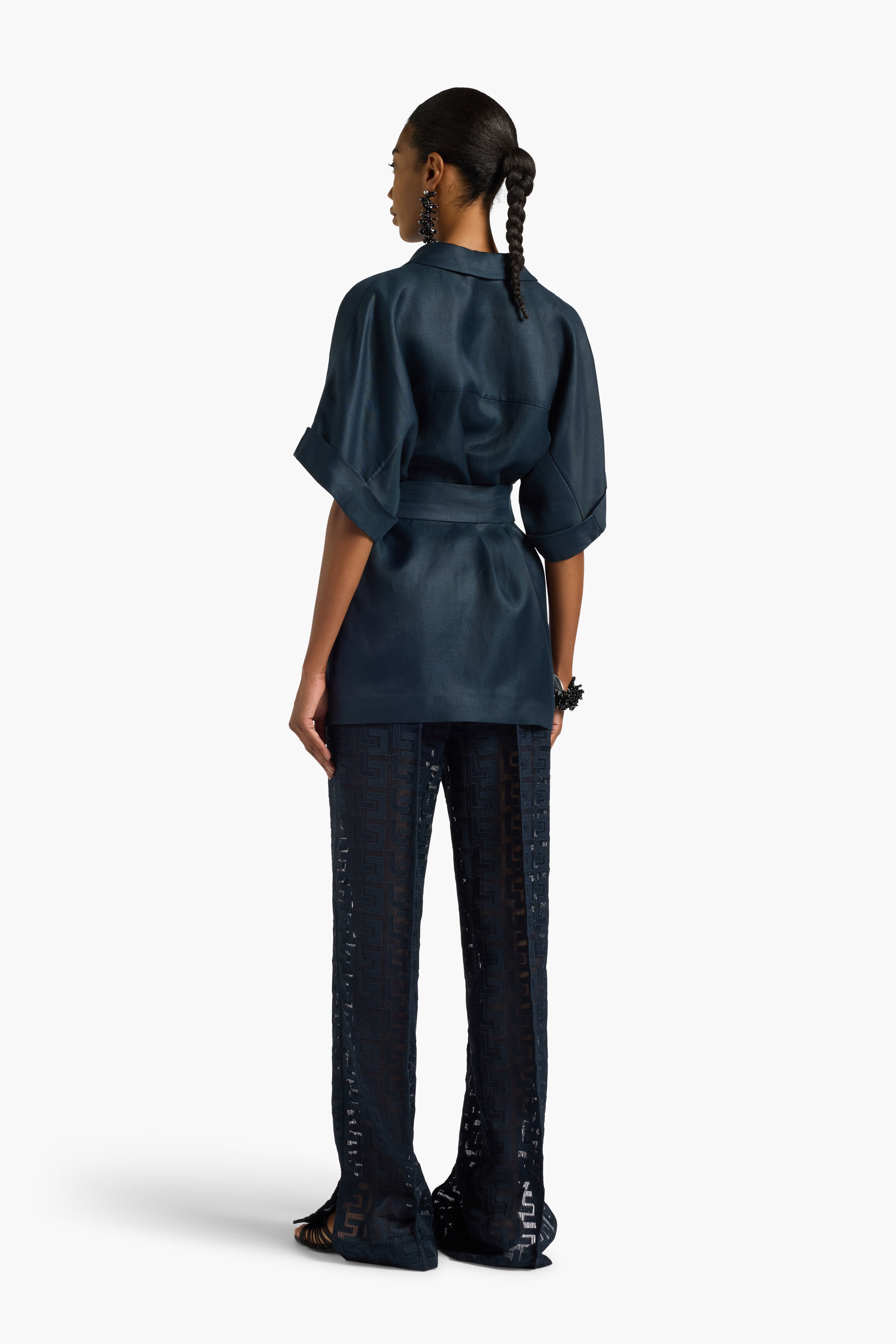 Liviana Conti Darnell blazer femme abisso taille 42