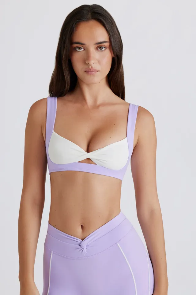 Oh Polly Bo+Tee BT2334 brassière sport lavande