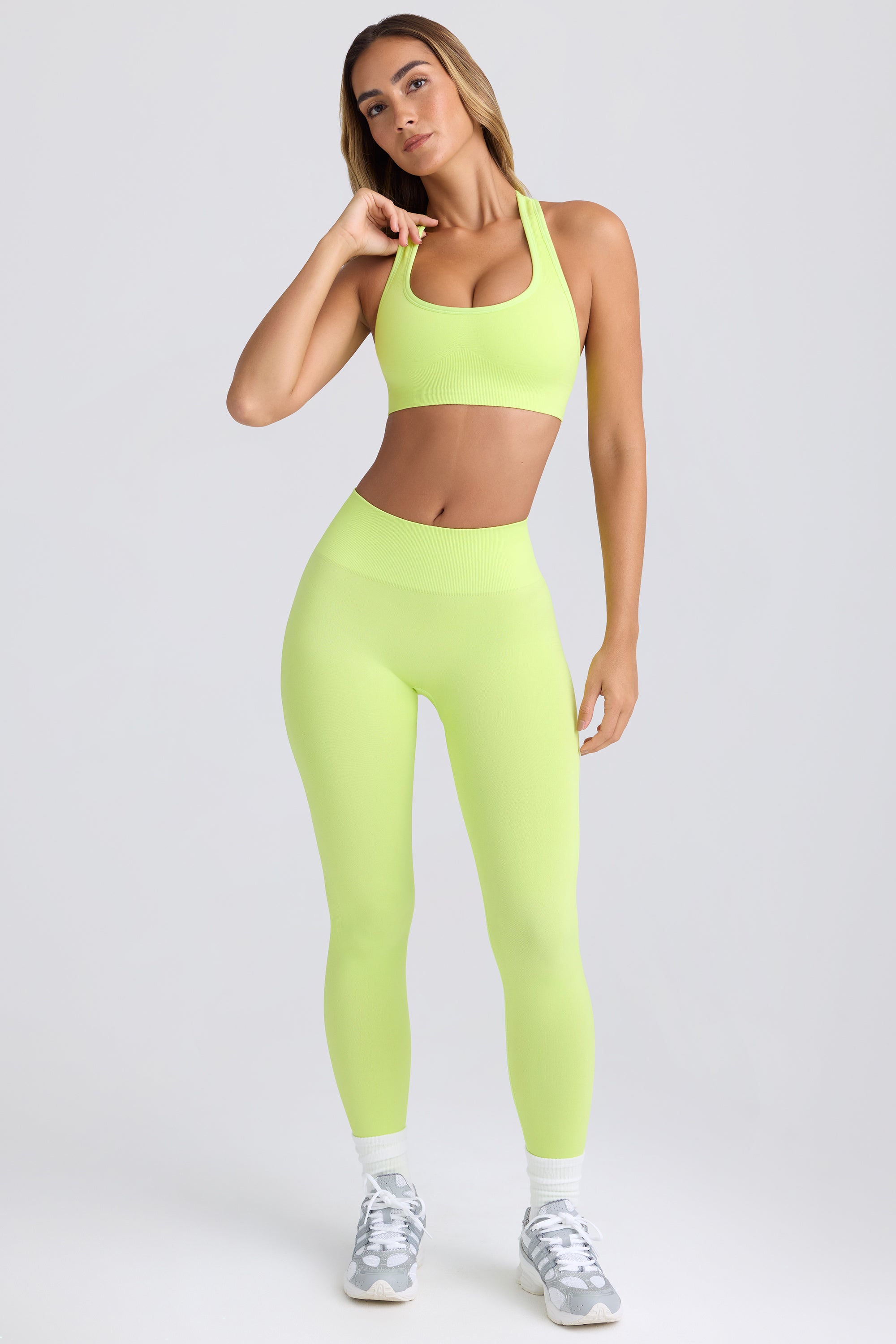 Oh Polly Super Sculpt BT2006 legging vert key lime gainant