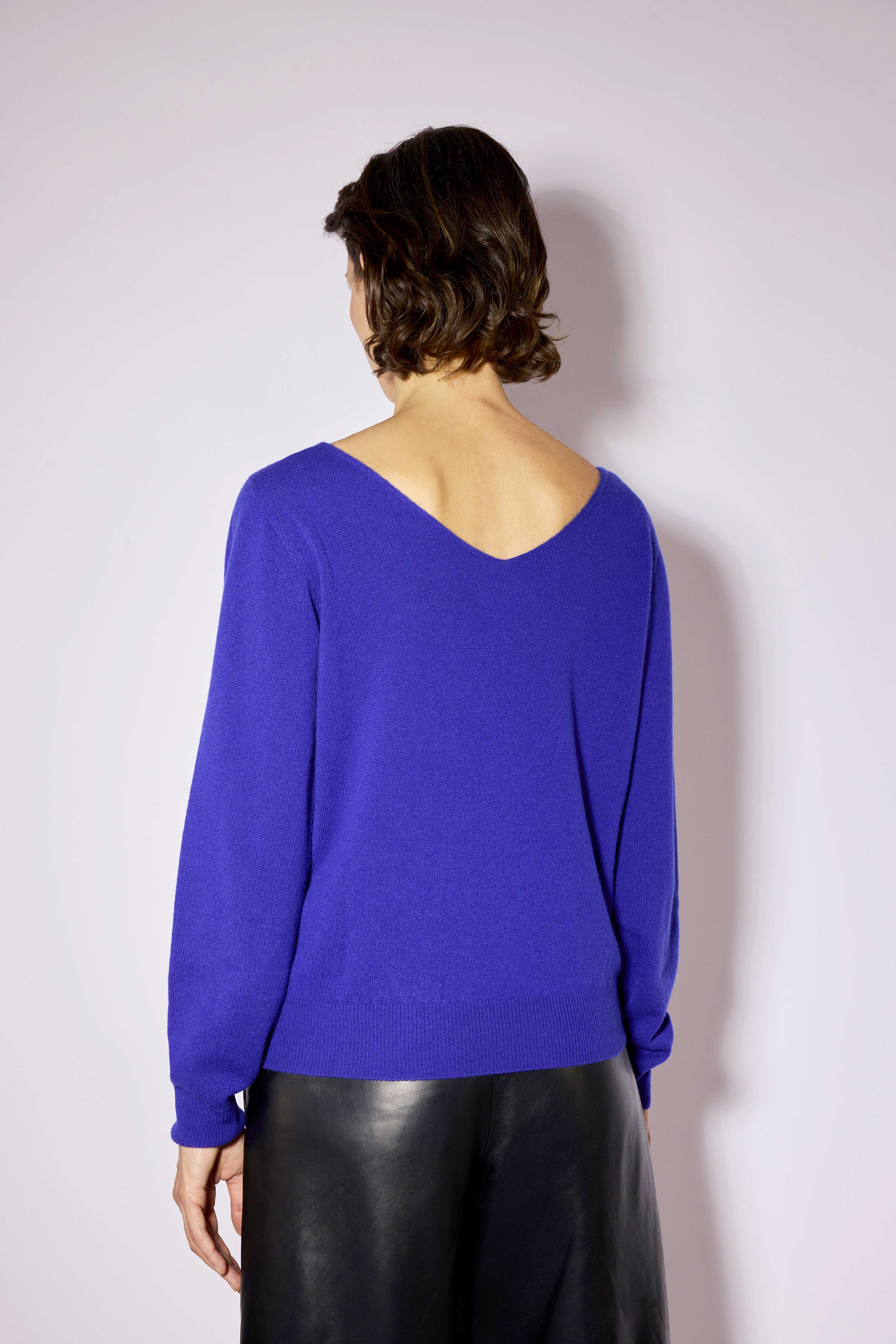 Liviana Conti Mildred pull cachemire col V