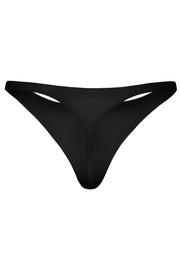 Oh Polly 15969 string noir sans coutures sculptant