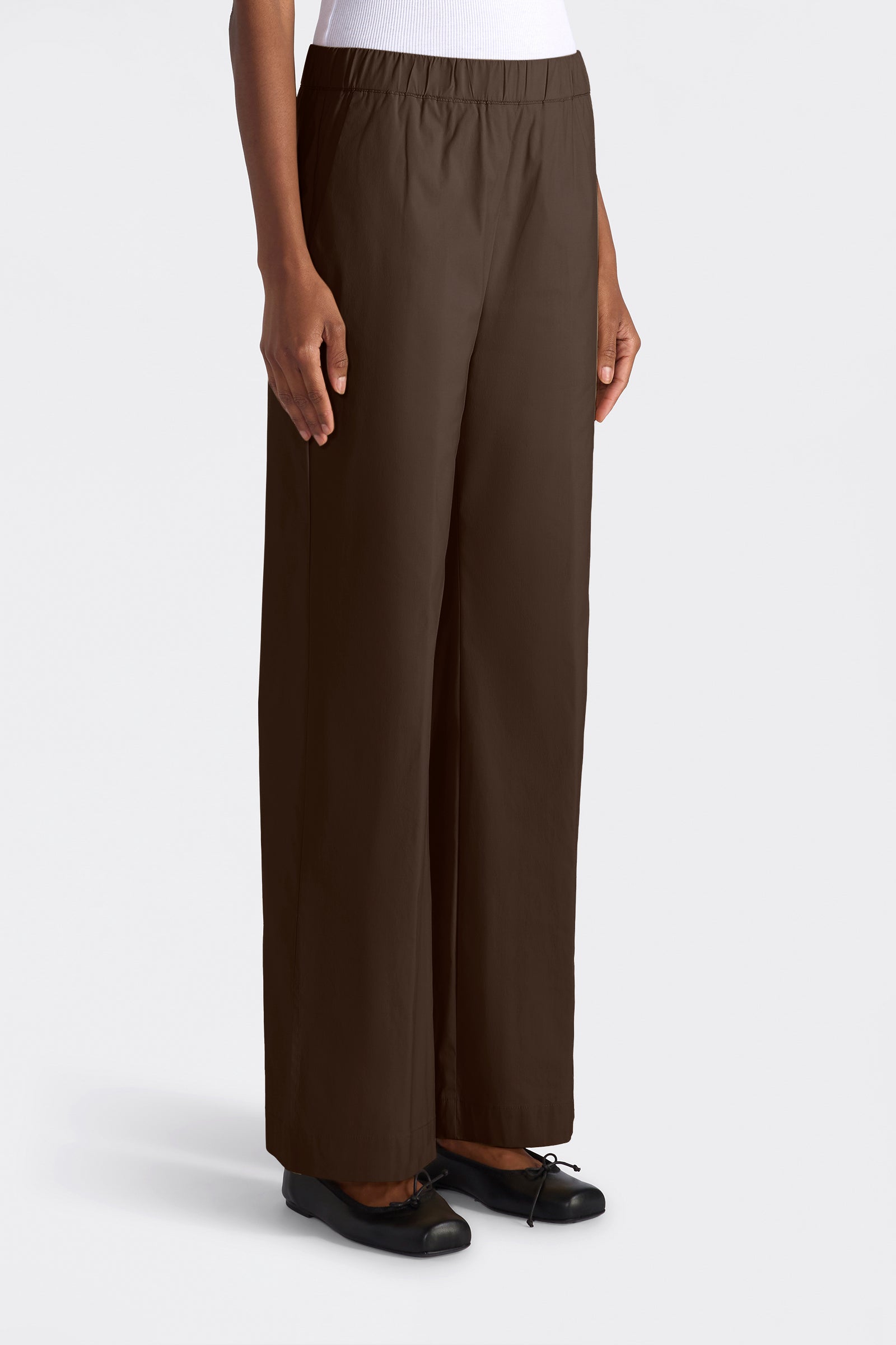 Liviana Conti Julian Pantalon femme noir 40 popeline
