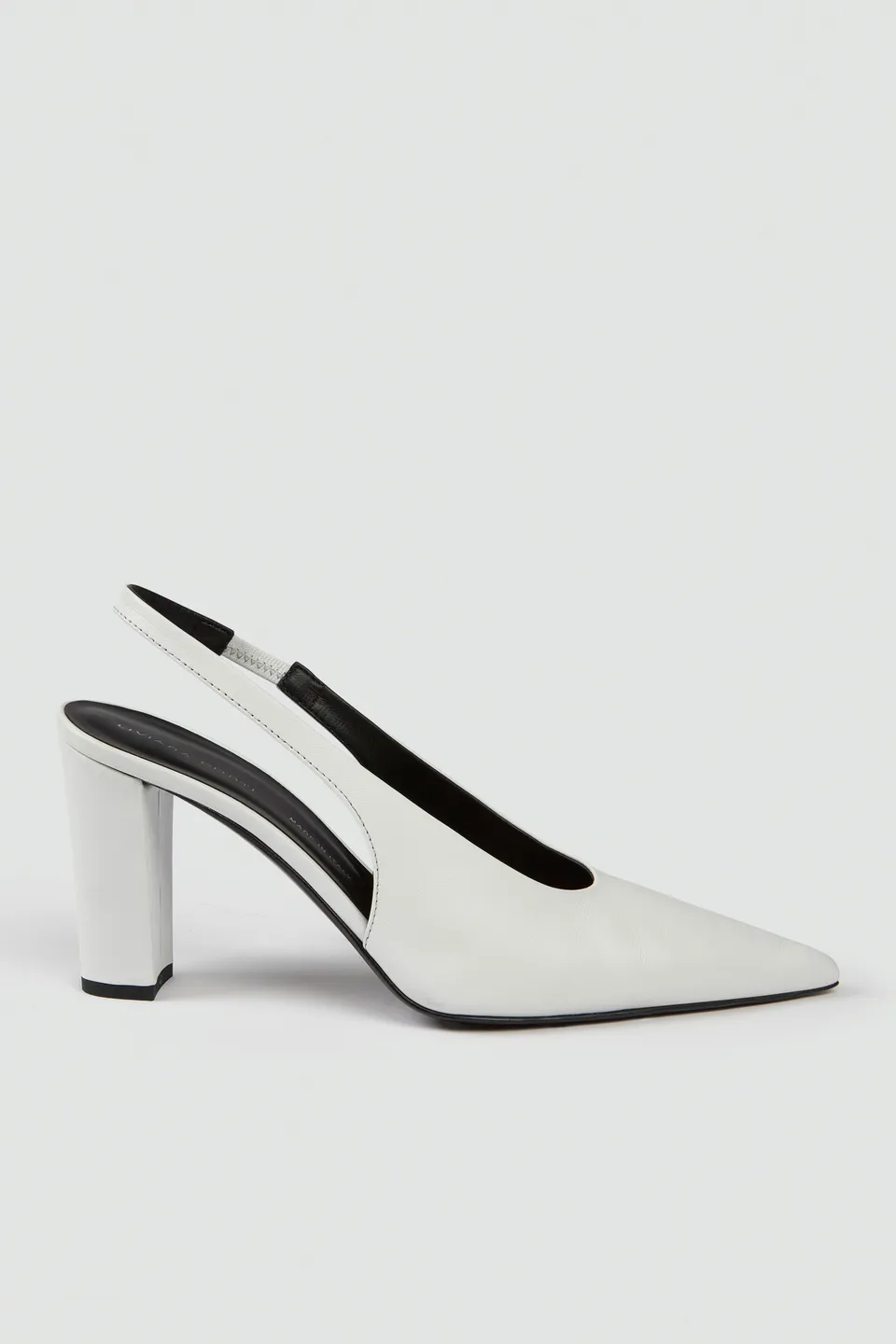 Liviana Conti Carla slingback cuir noir 38 talon 8cm