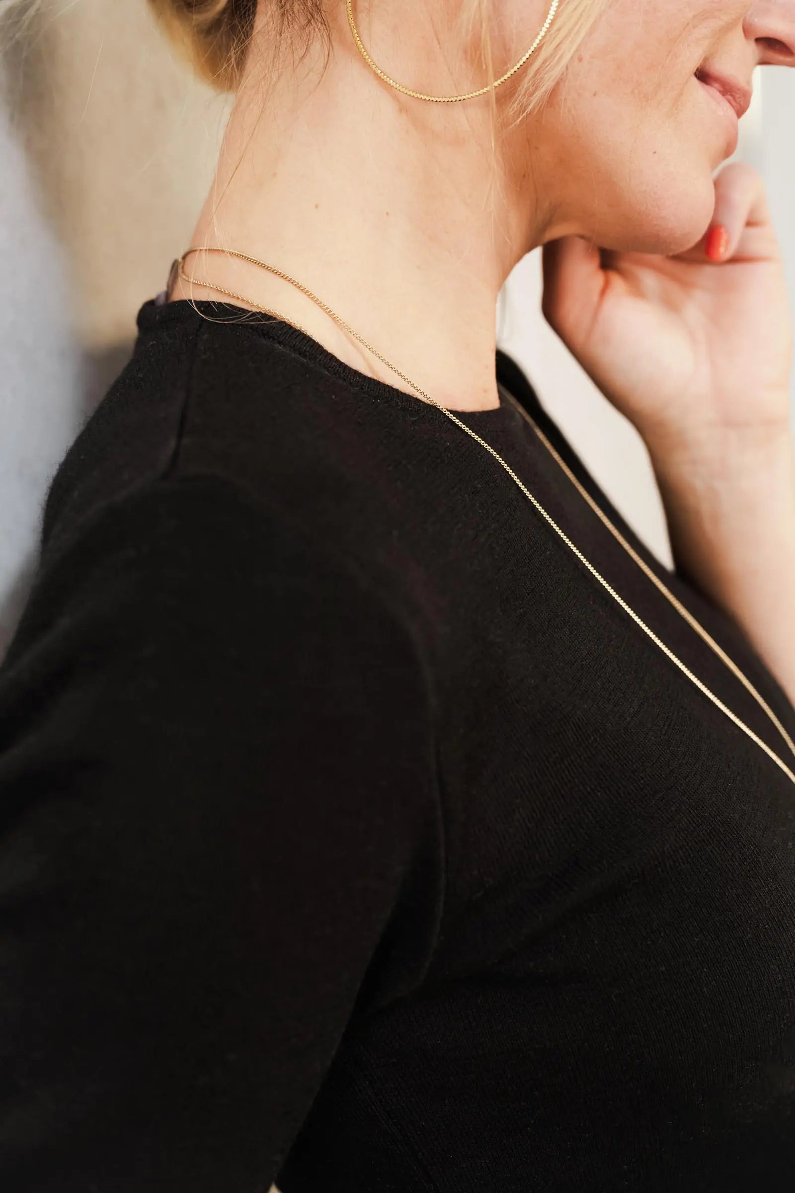 THELMA & ROSE Chloé pull mérinos noir 1
