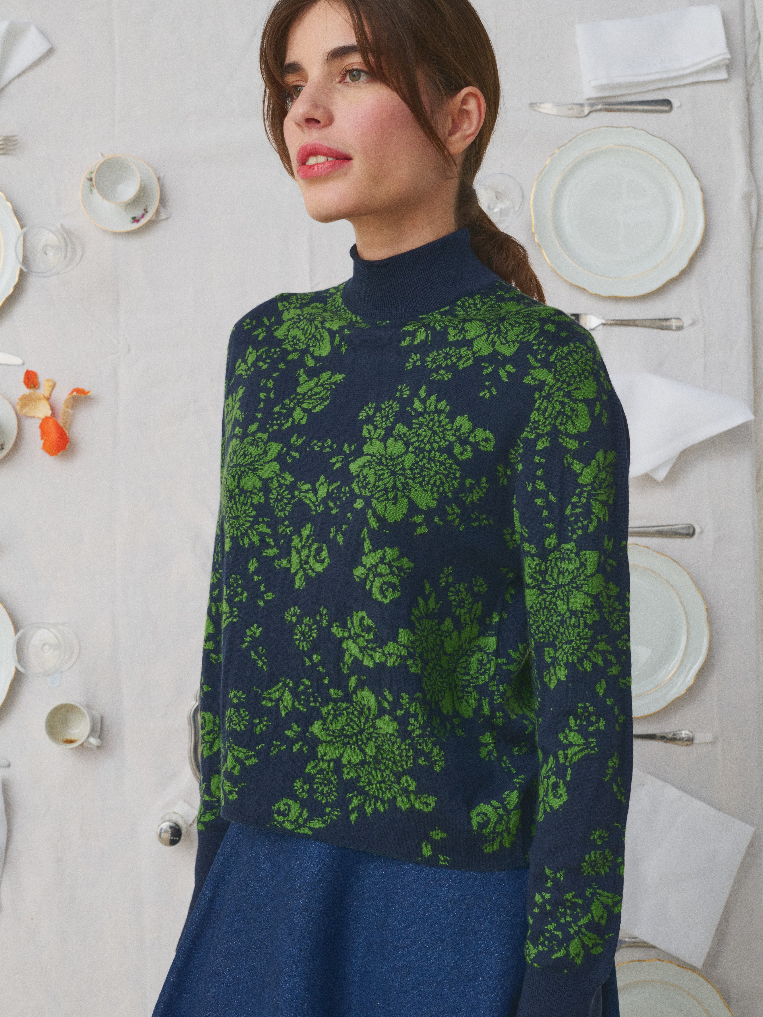 MII Mii à table Salma La Vaisselle pull femme laine