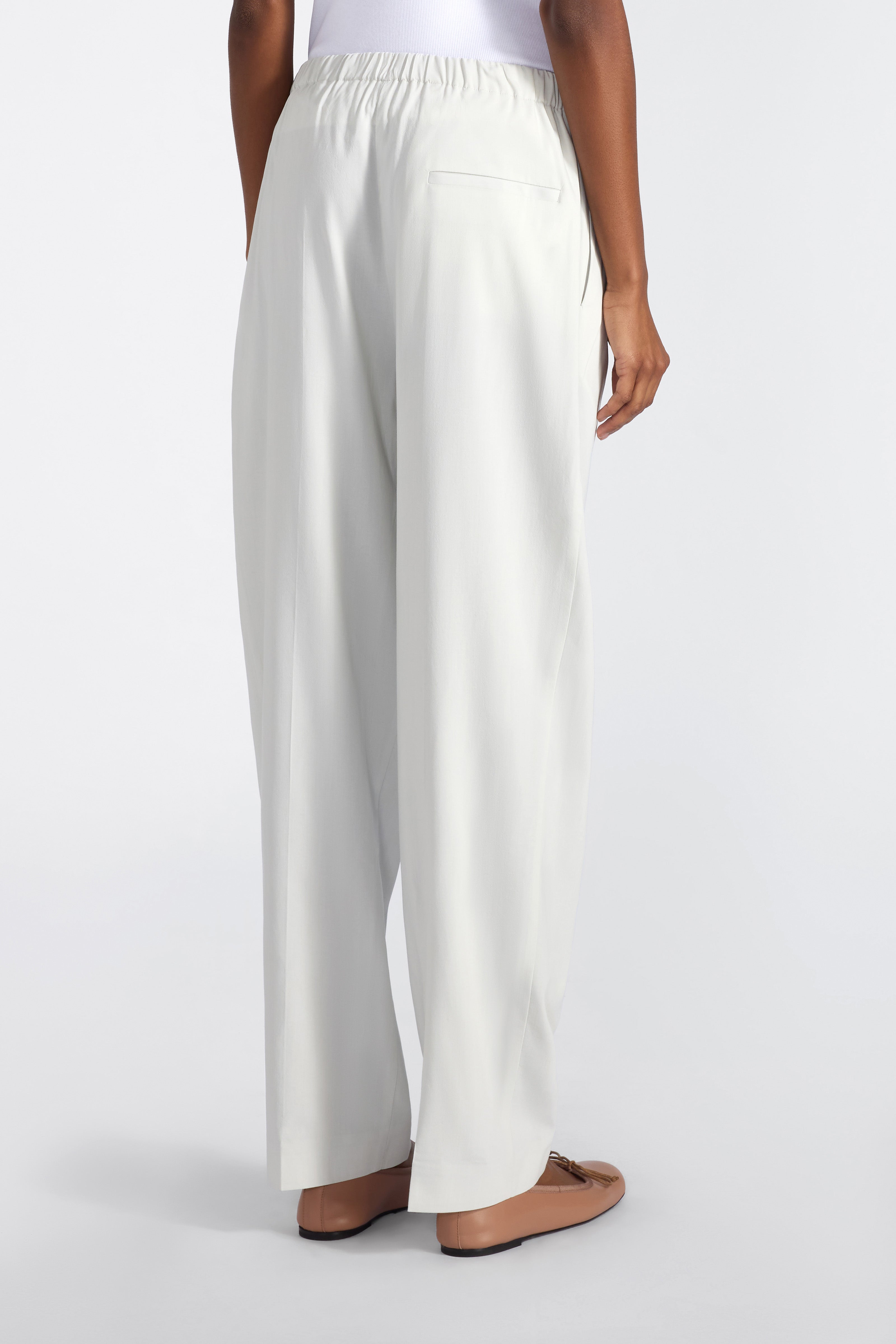 Liviana Conti Donald pantalon regular viscose-laine Luna