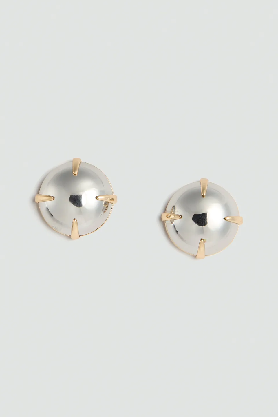 Liviana Conti Netia boucles boules bicolore argent-or