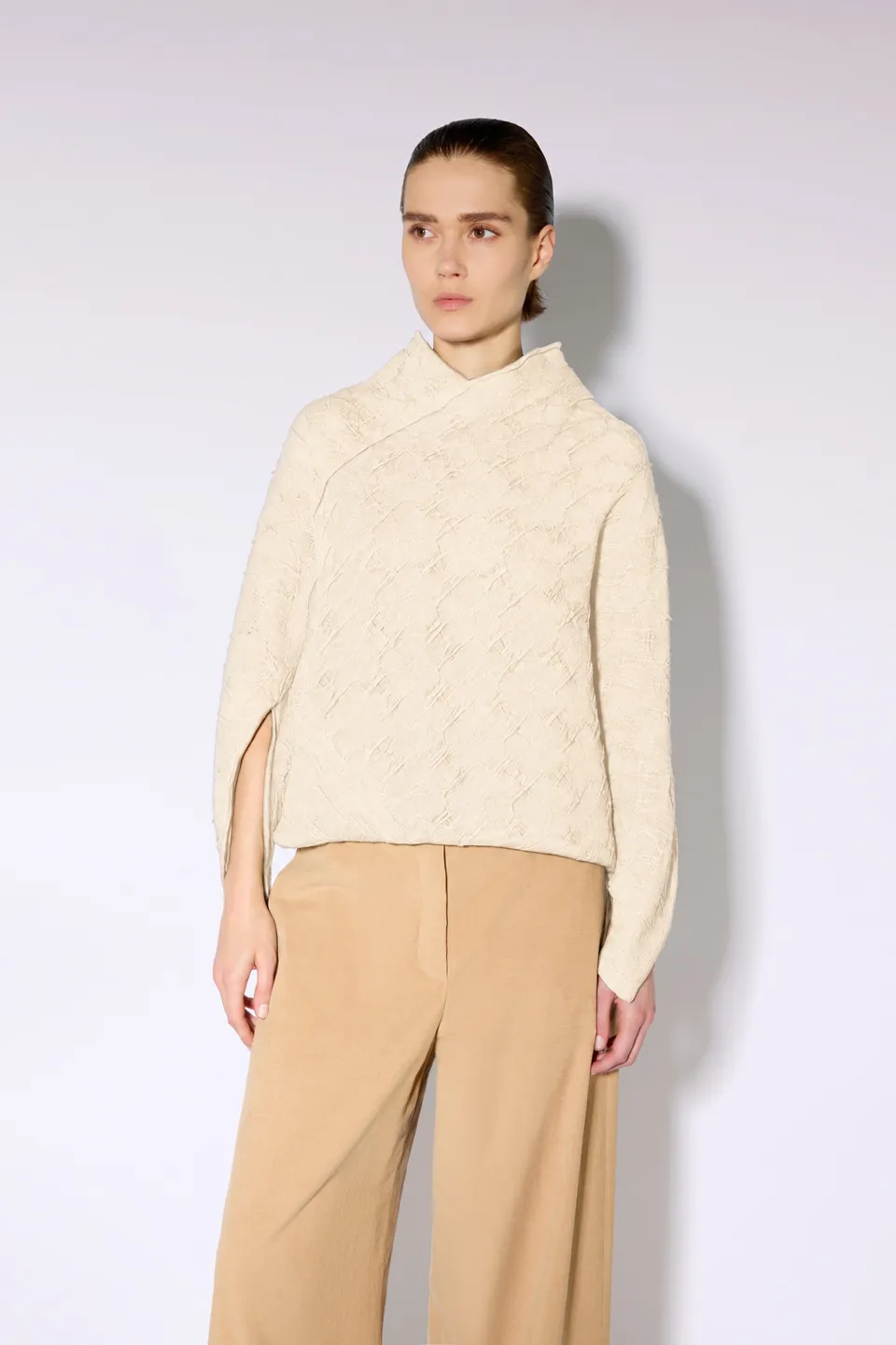 Liviana Conti Lubna pull femme Fondente manches longues