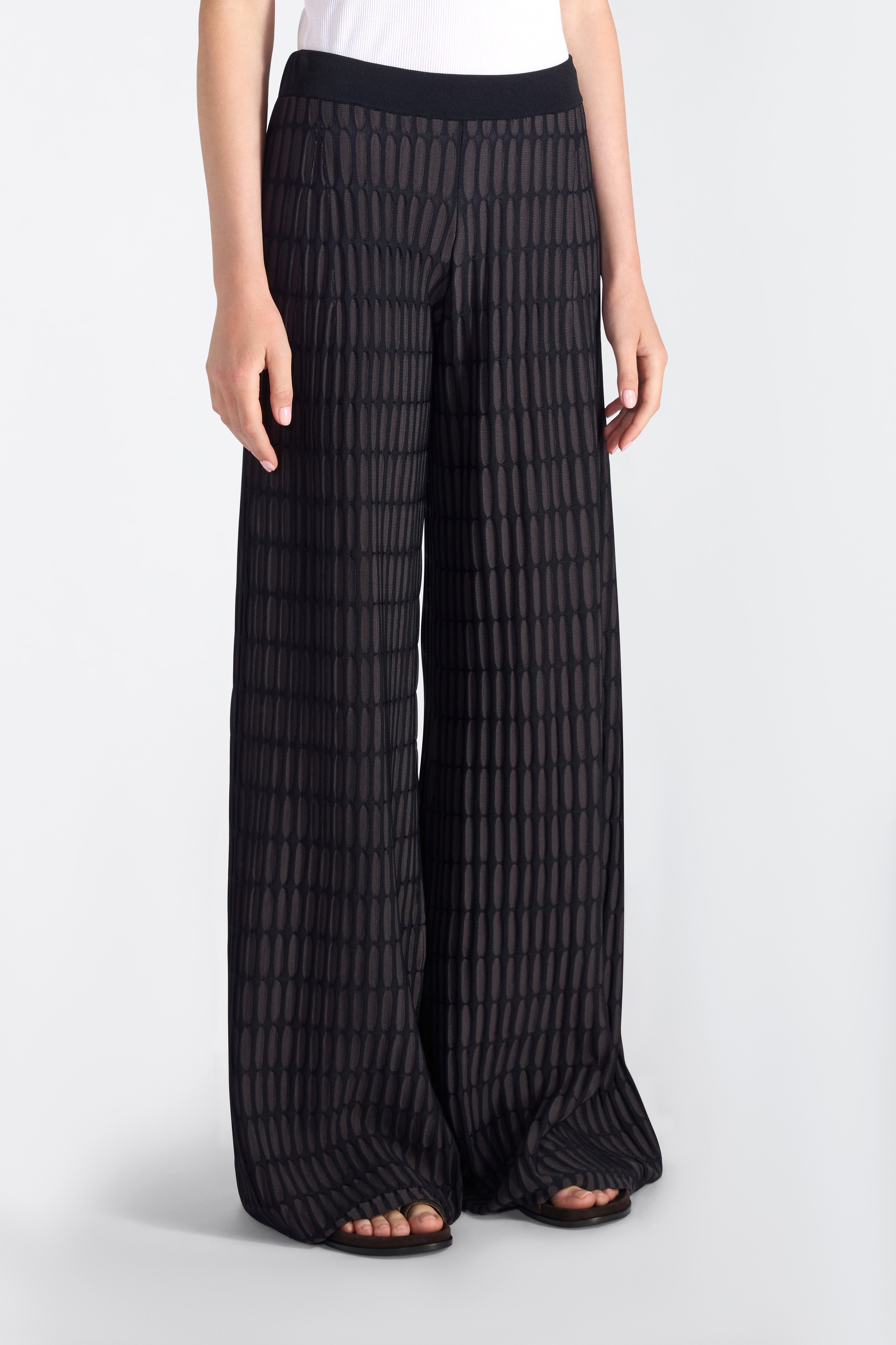 Liviana Conti Pantaloni Austin pantalon palazzo viscose