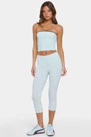 Oh Polly Bo+Tee Soft Active legging capri vert menthe