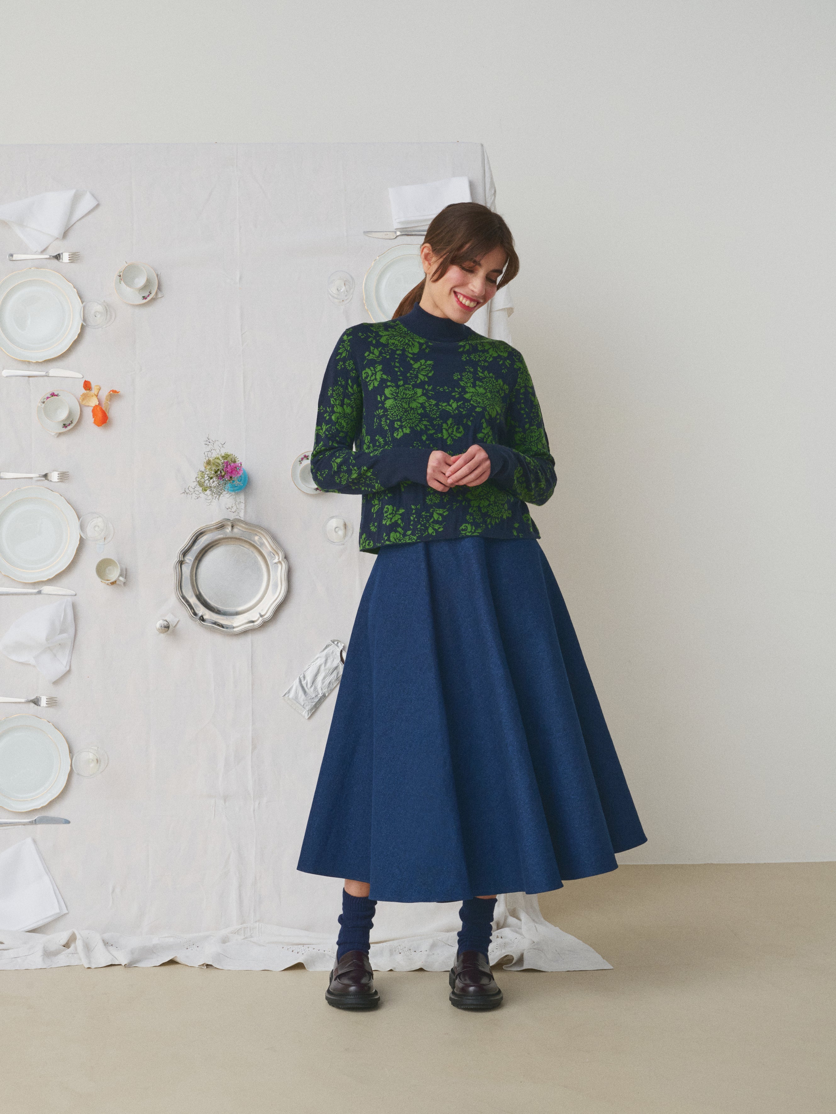 MII Mii à table Salma La Vaisselle pull femme laine