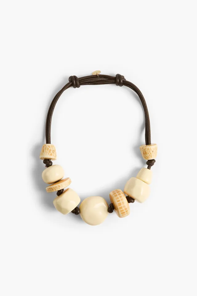 Liviana Conti Catherine collier coquillage cordon réglable