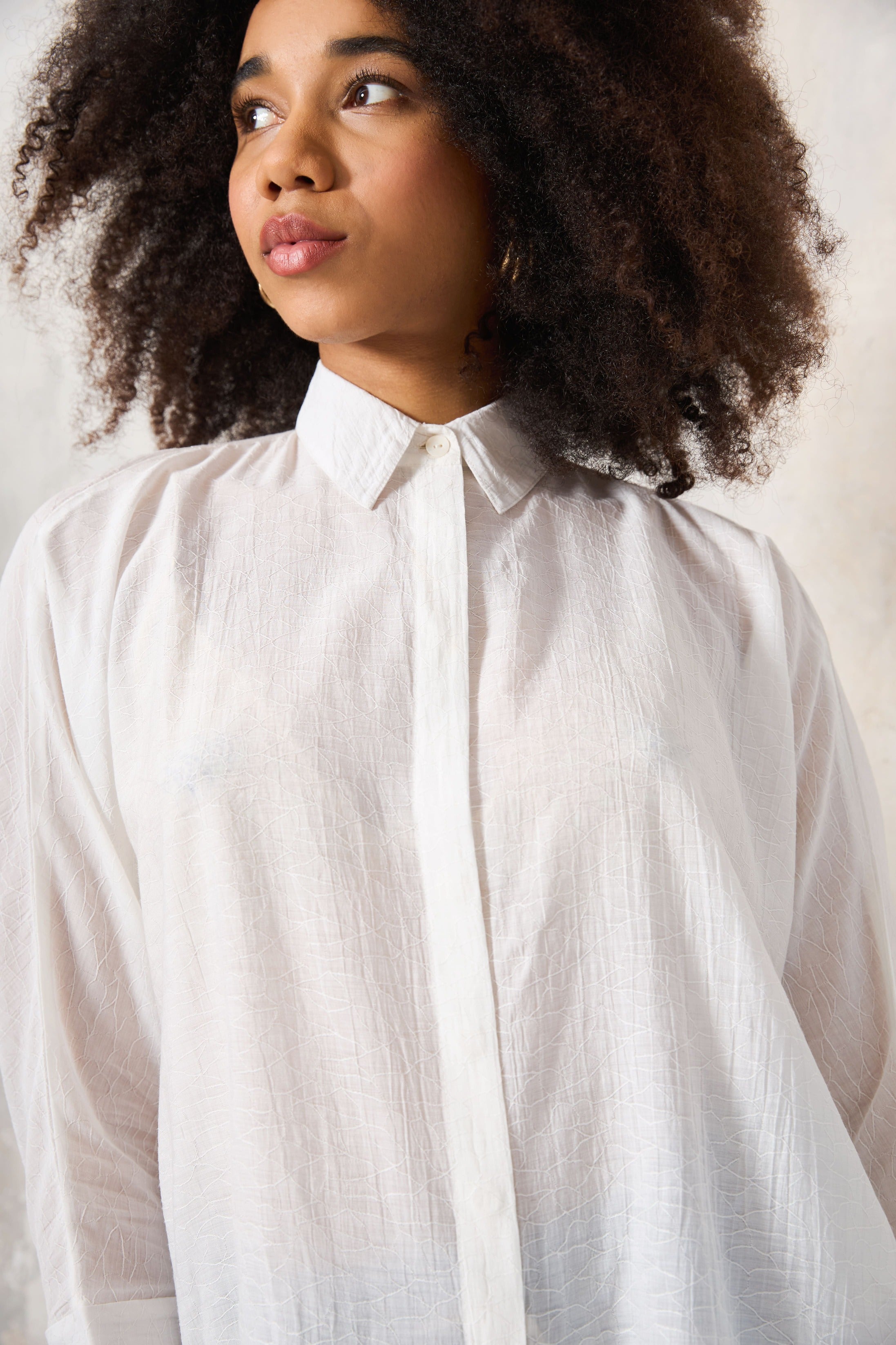 Chicosoleil Jany chemise blanche coton S
