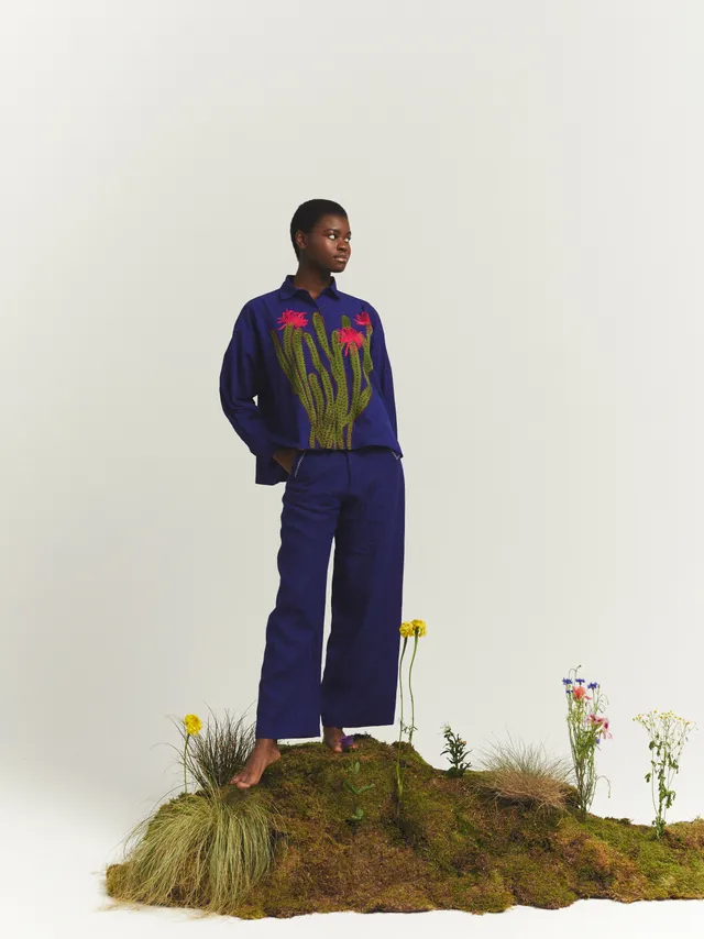 MII Les iconiques Chemise Greta chemise coton Cactus