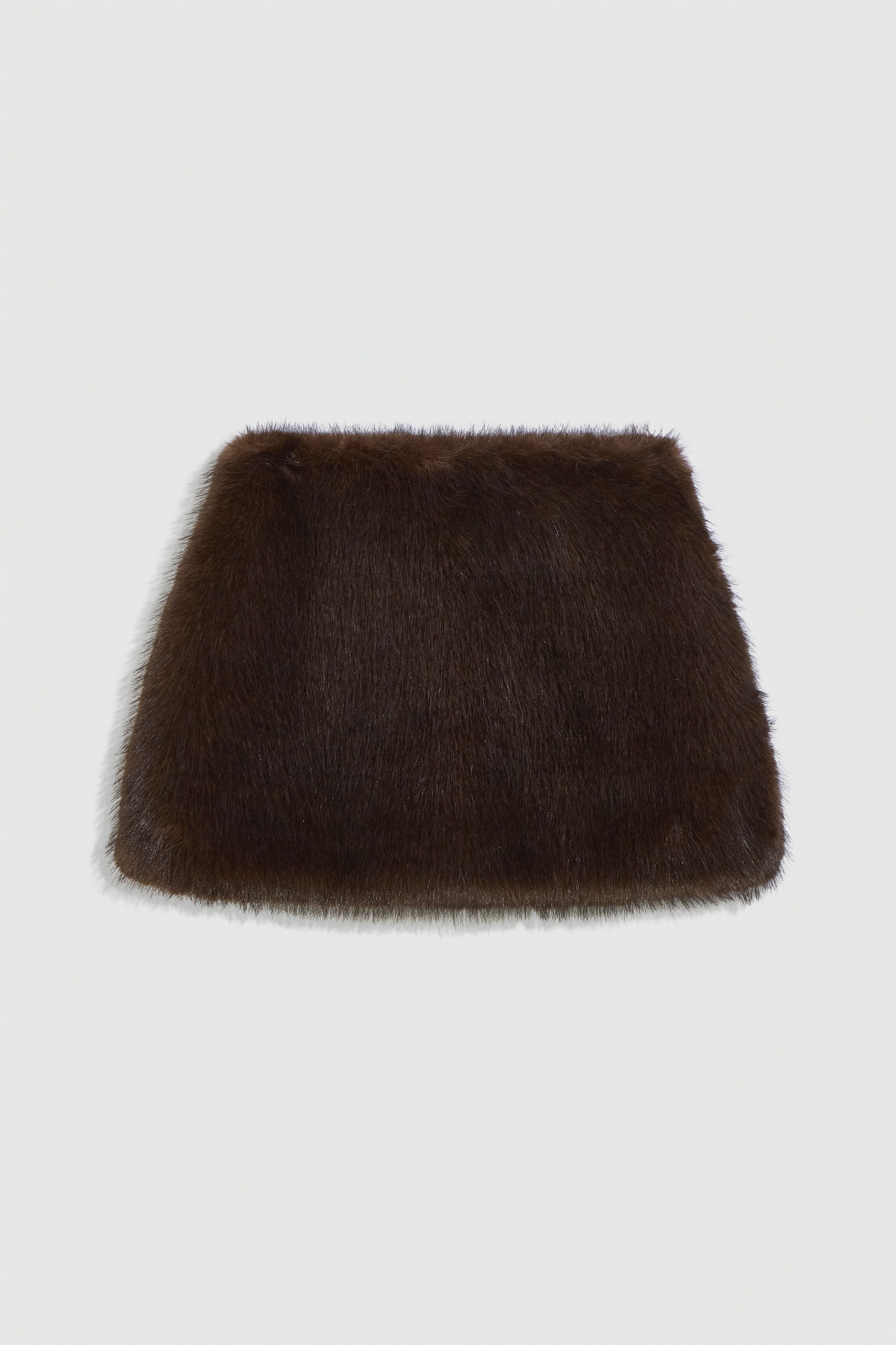 Liviana Conti Ophelia snood marron fausse fourrure