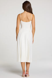 Oh Polly Livia 16102 robe blanche modale