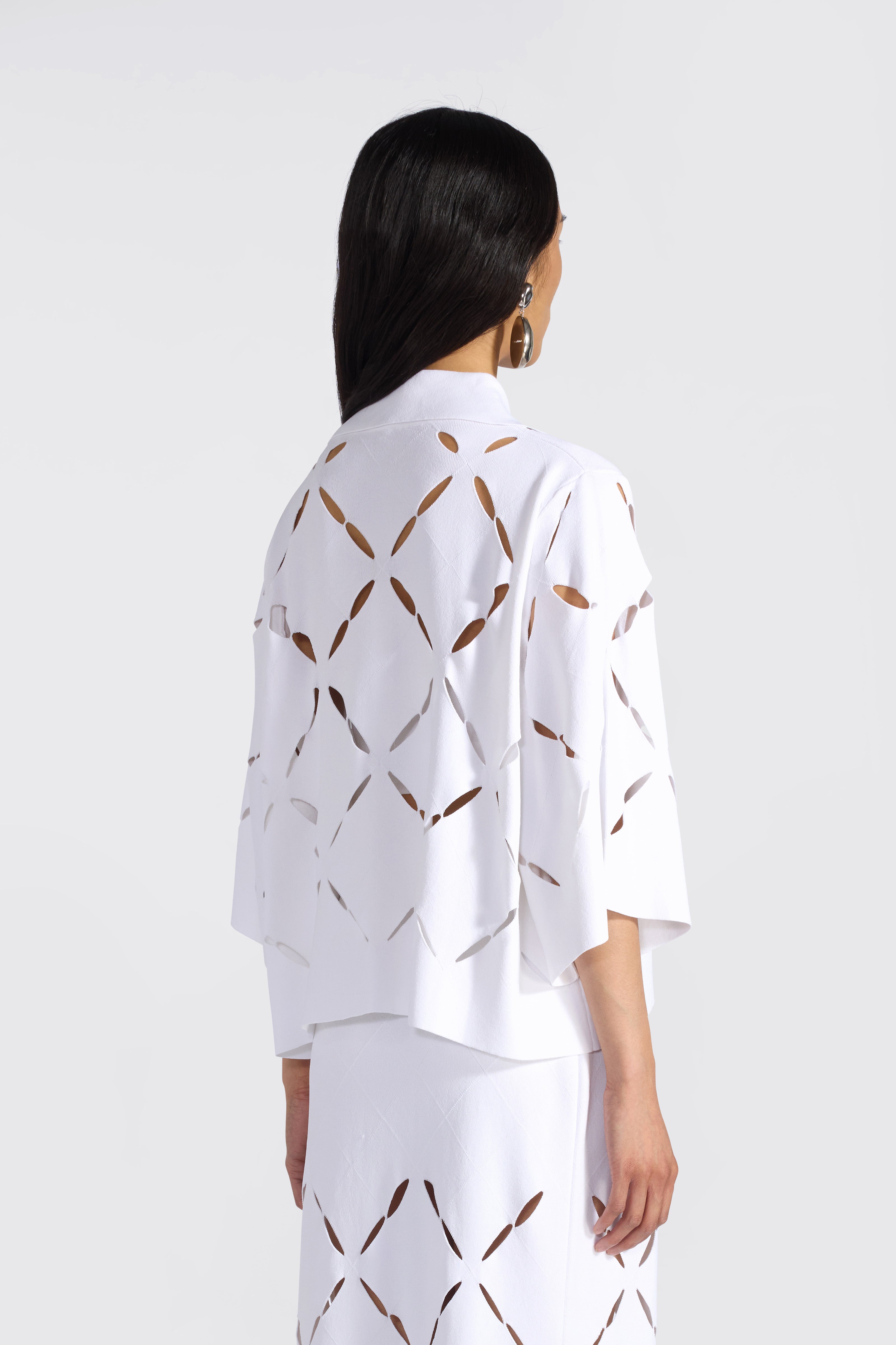 Liviana Conti Maglieria Cardigan Miranda cardigan blanc viscose