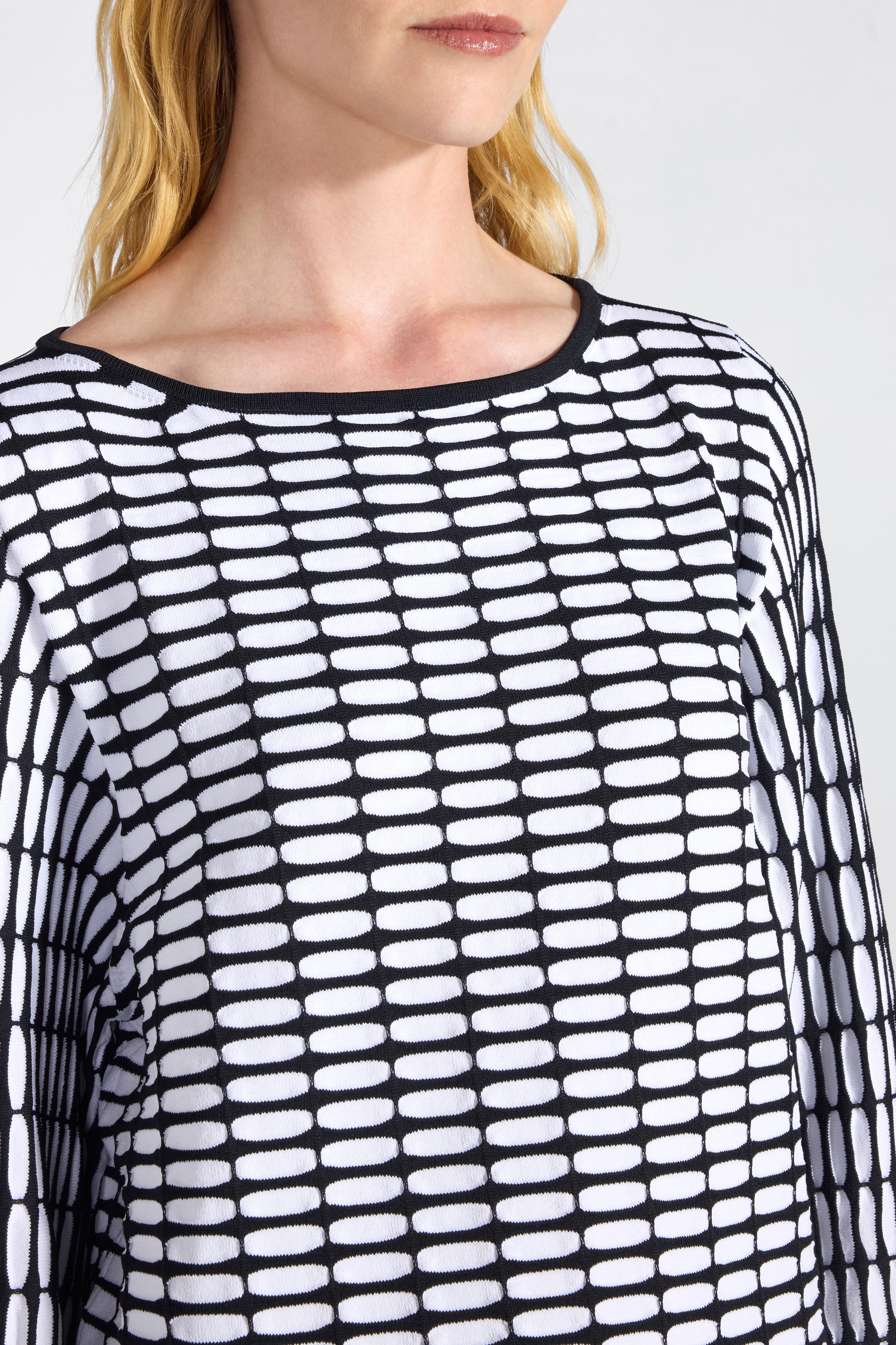 Liviana Conti Maglieria Aila pull bicolore viscose