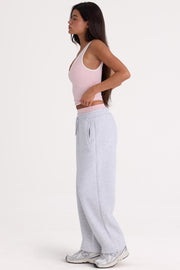 Oh Polly jogging coton gris marl coupe relax