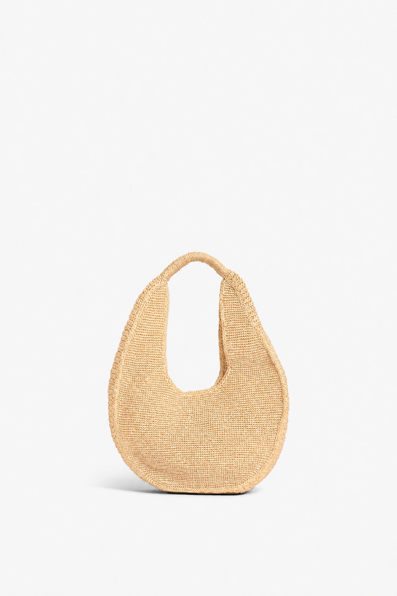 Liviana Conti Belinda sac épaule raphia naturel